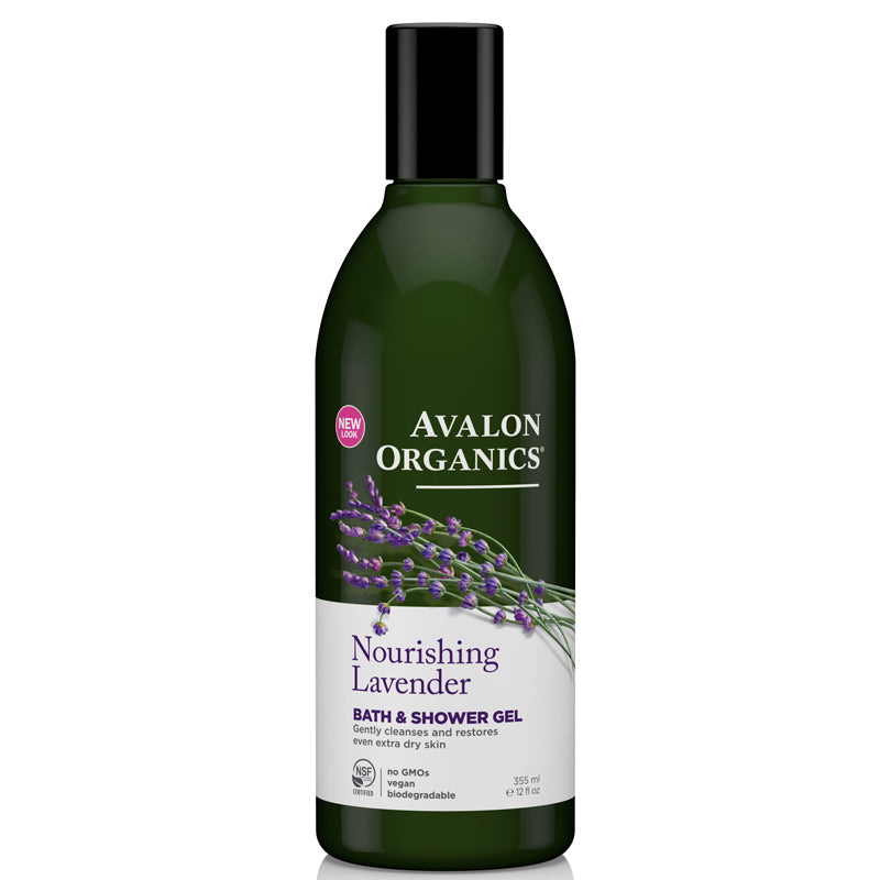 Avalon Organics Nourishing Lavender Bath &amp; Shower Gel