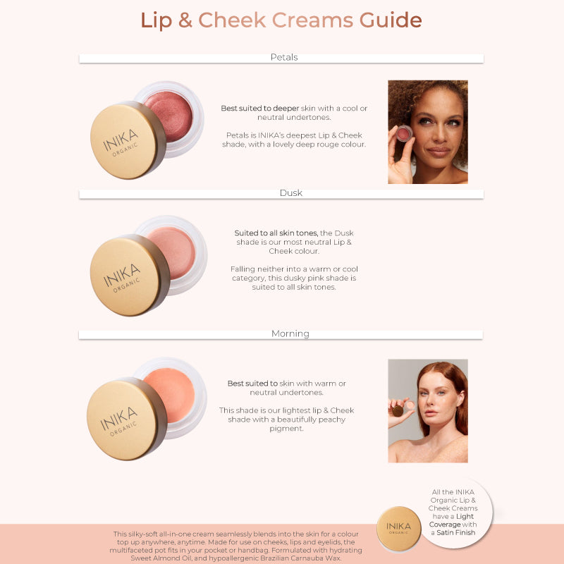 Inika Organic Lip &amp; Cheek Cream 3.5g