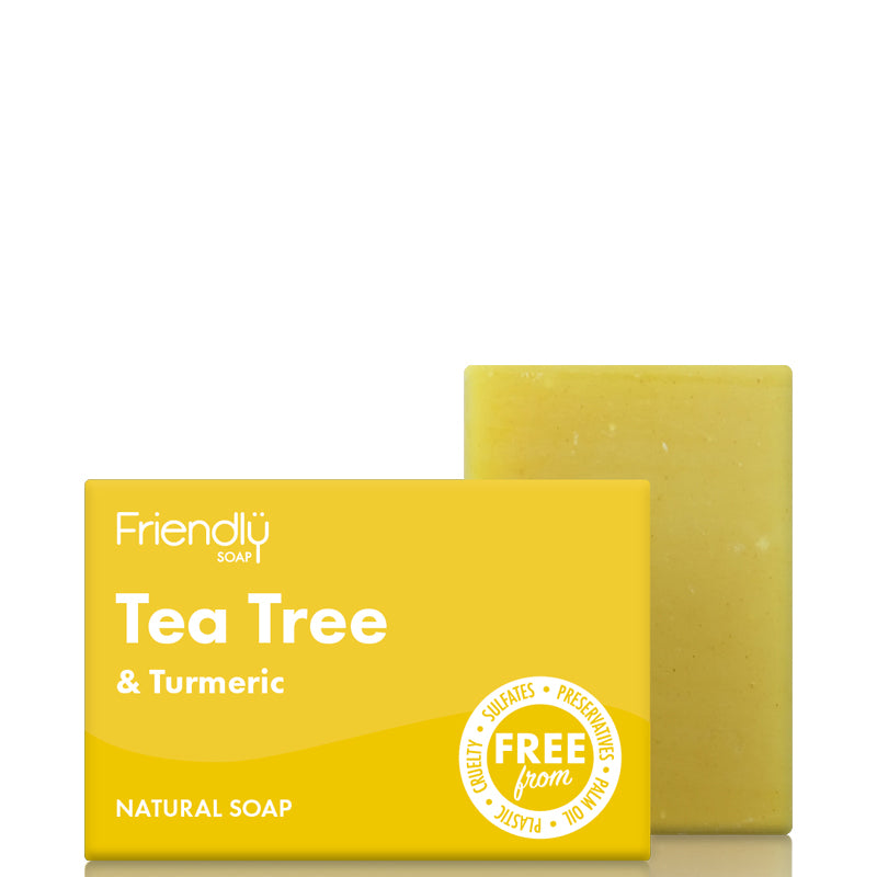 Friendly Soap Tea Tree &amp; Turmeric Soap Bar