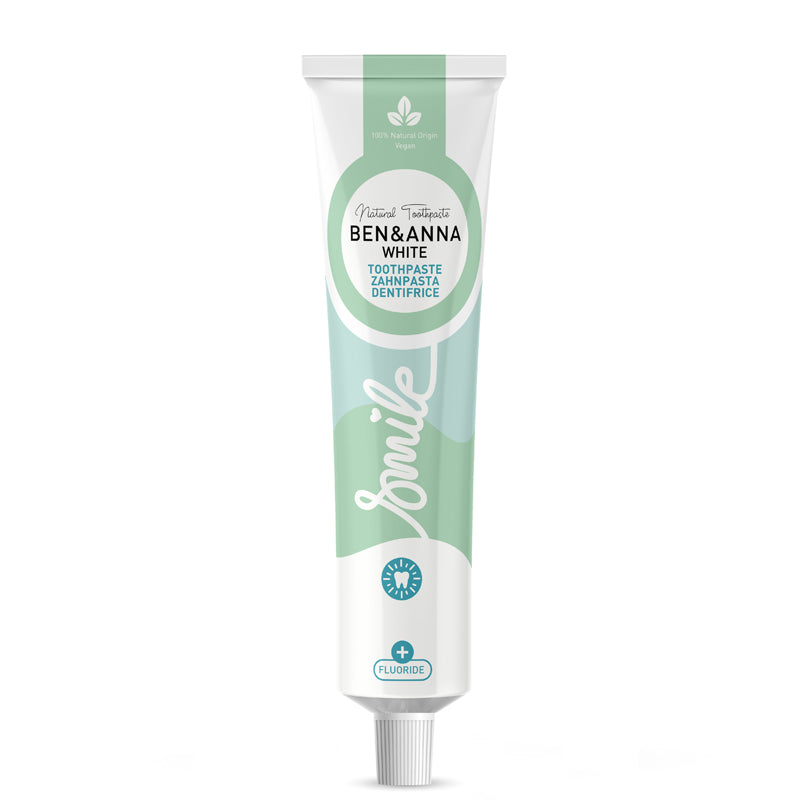 Ben & Anna Natural Toothpaste White Tube 75ml