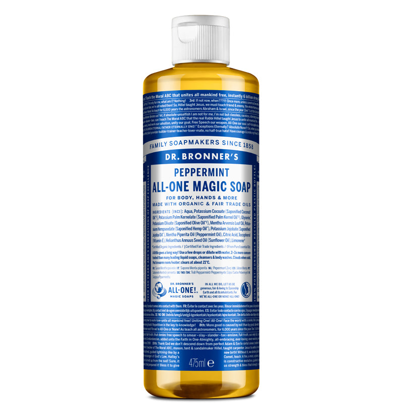 Dr Bronner&#39;s Peppermint Magic Soap 475ml
