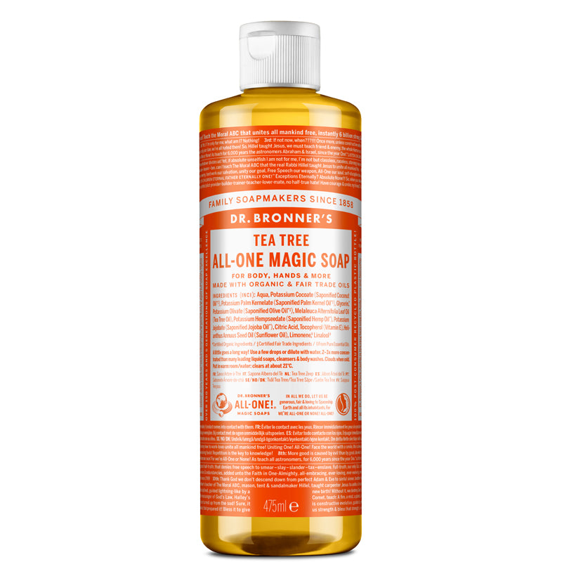 Dr Bronner's Tea Tree Magic Soap 475ml