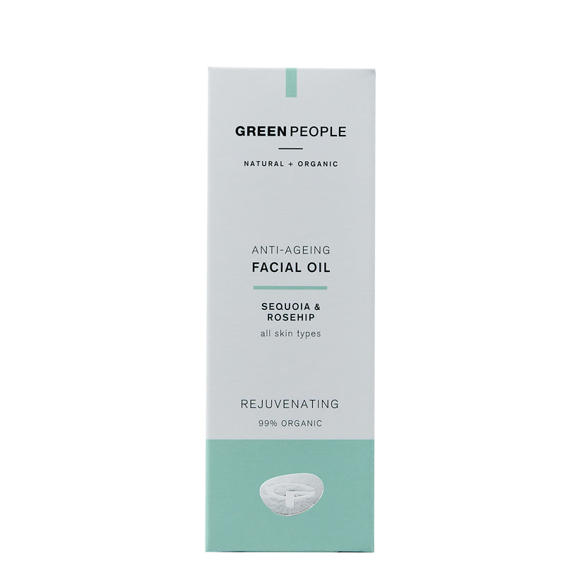 Green People Anti Ageing Facial Oil Box