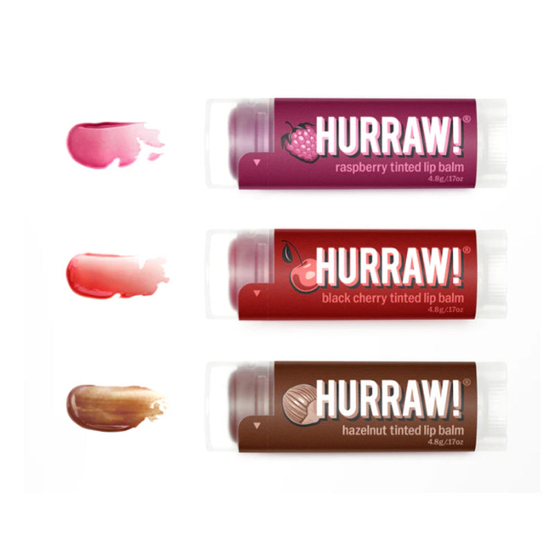 Hurraw Tinted Lip Balm Colours