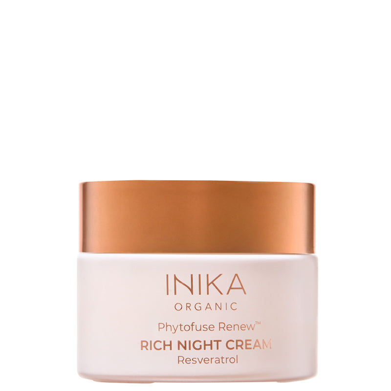 Inika Organic Phytofuse Renew Resveratrol Rich Night Cream