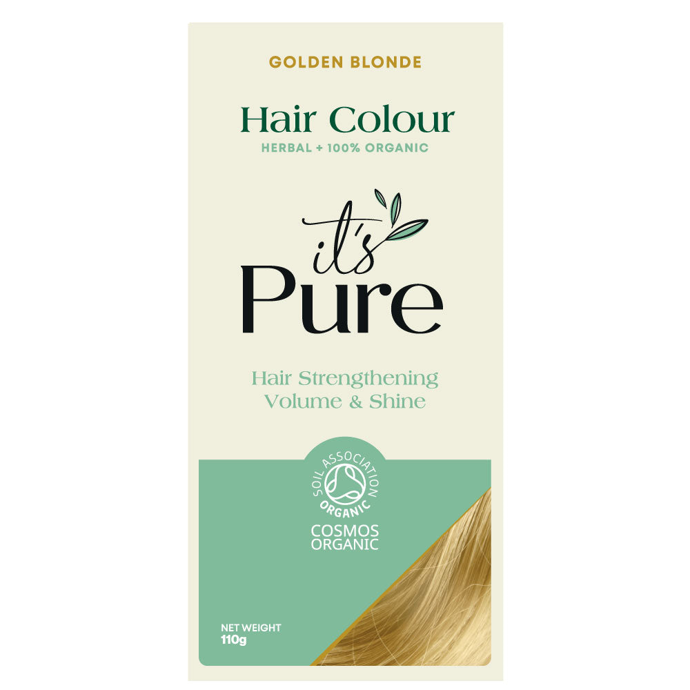 It&#39;s Pure Herbal Hair Colour Golden Blonde