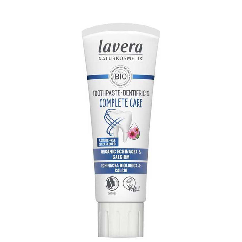 Lavera Complete Care Fluoride Free Toothpaste with Echinacea & Calcium