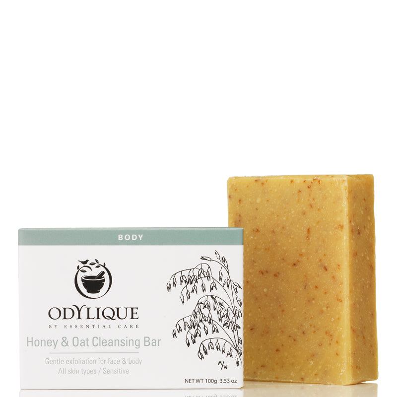 Odylique by Essential Care Honey & Oat Cleansing Bar 100g