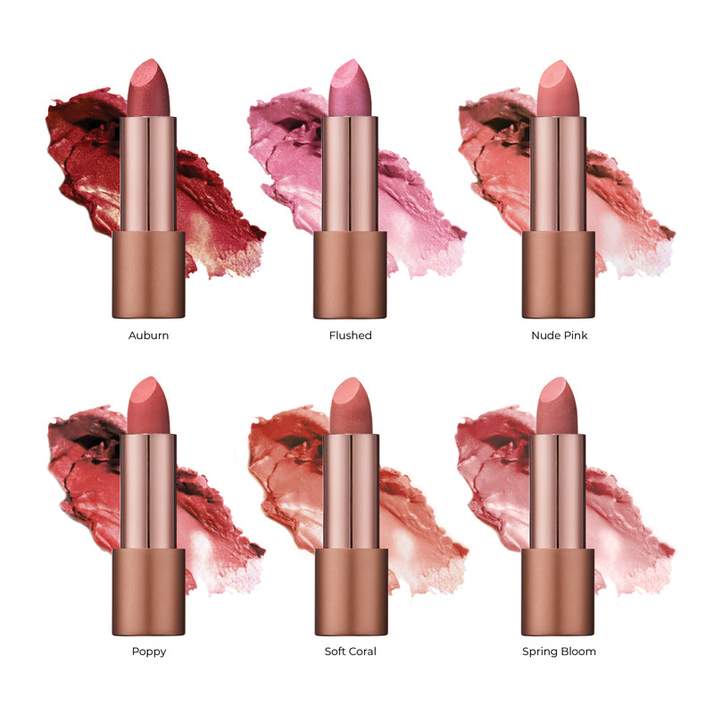 Inika Organic Lipstick Shade Guide