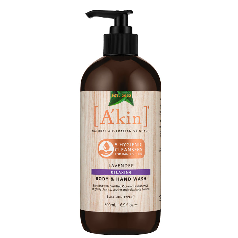 A'kin Lavender Relaxing Body & Hand Wash