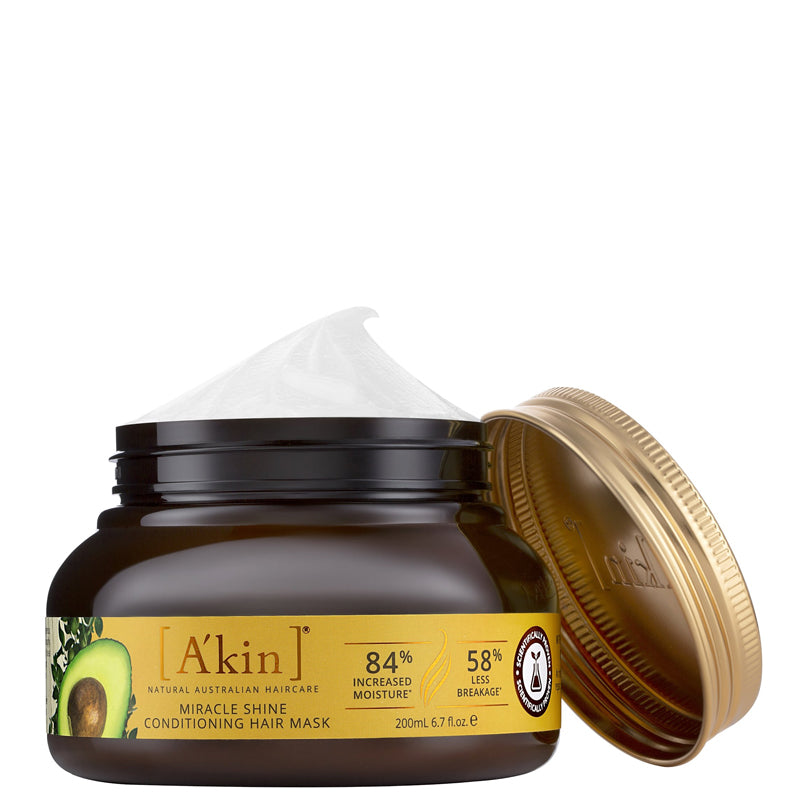 A&#39;kin Miracle Shine Conditioning Hair Mask Open