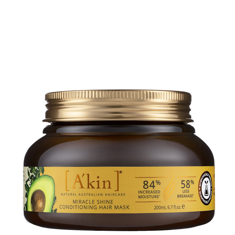 A'kin Miracle Shine Hair Mask | FREE UK Delivery - Onlynaturals