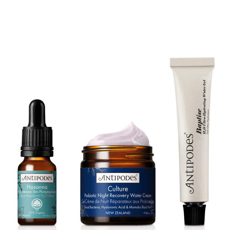Antipodes Hydrate Healthy Skin Hydration Set Contents