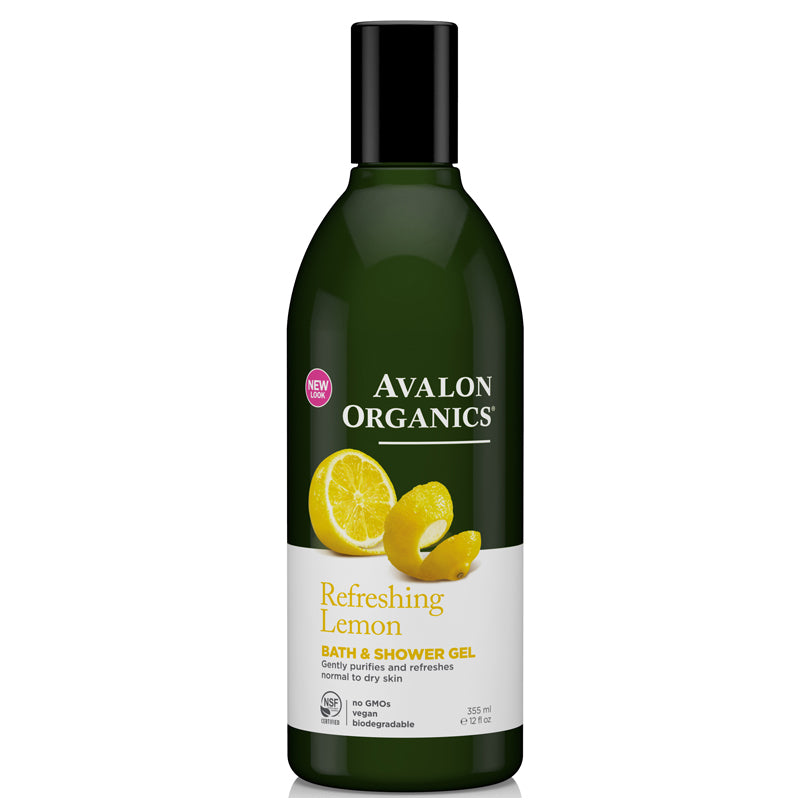 Avalon Organics Refreshing Lemon Bath &amp; Shower Gel