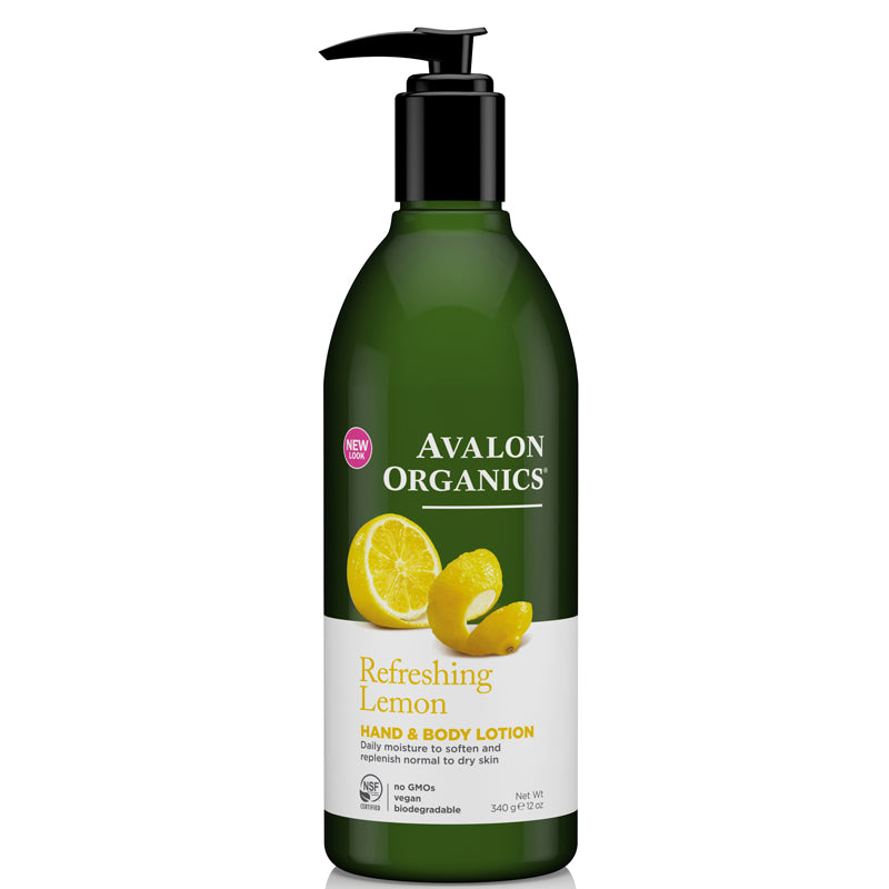 Avalon Organics Refreshing Lemon Hand & Body Lotion