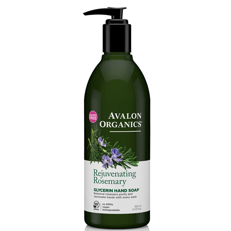 Avalon Organics Rejuvenating Rosemary Glycerin Hand Soap