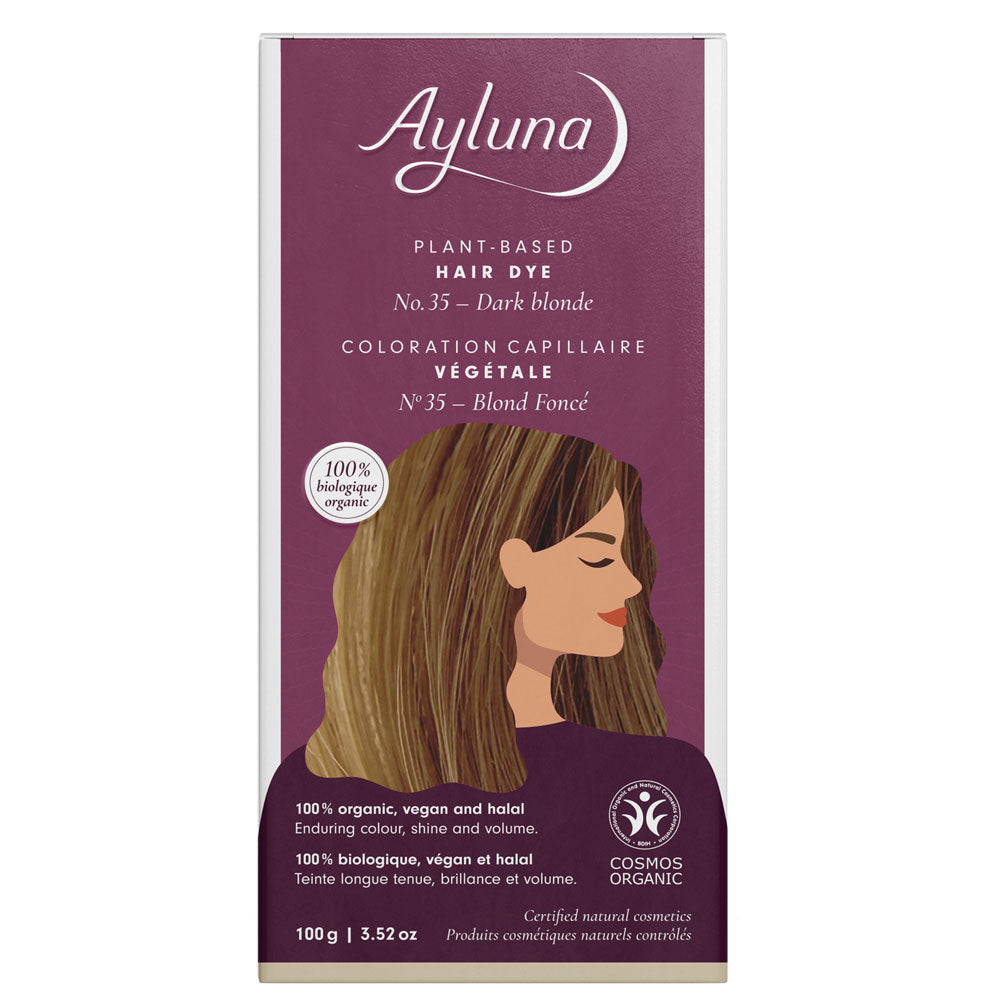 Ayluna Plant Based Hair Dye 35 Dark Blonde