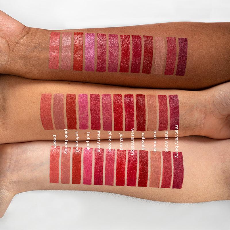Benecos Natural Lipstick Shade Guide 2