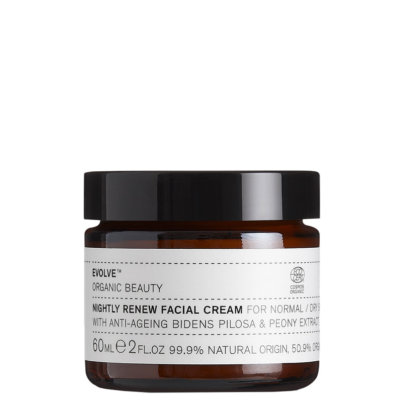 Evolve Organic Beauty Nightly Renew Facial Cream 60ml