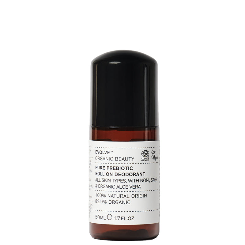 Evolve Organic Beauty Pure Prebiotic Roll on Deodorant 50ml
