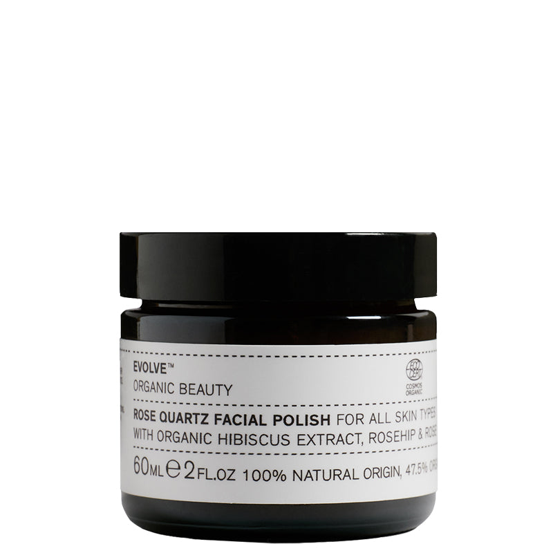 Evolve Organic Beauty Rose Quartz Facial Polish