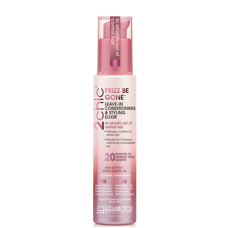 Giovanni 2chic Frizz be Gone Leave-in Conditioning &amp; Styling Elixir