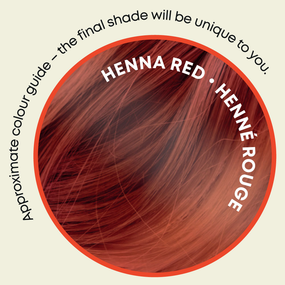 It&#39;s Pure Herbal Hair Colour Henna Red Swatch