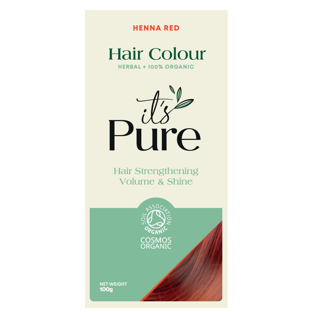 It&#39;s Pure Herbal Hair Colour Henna Red