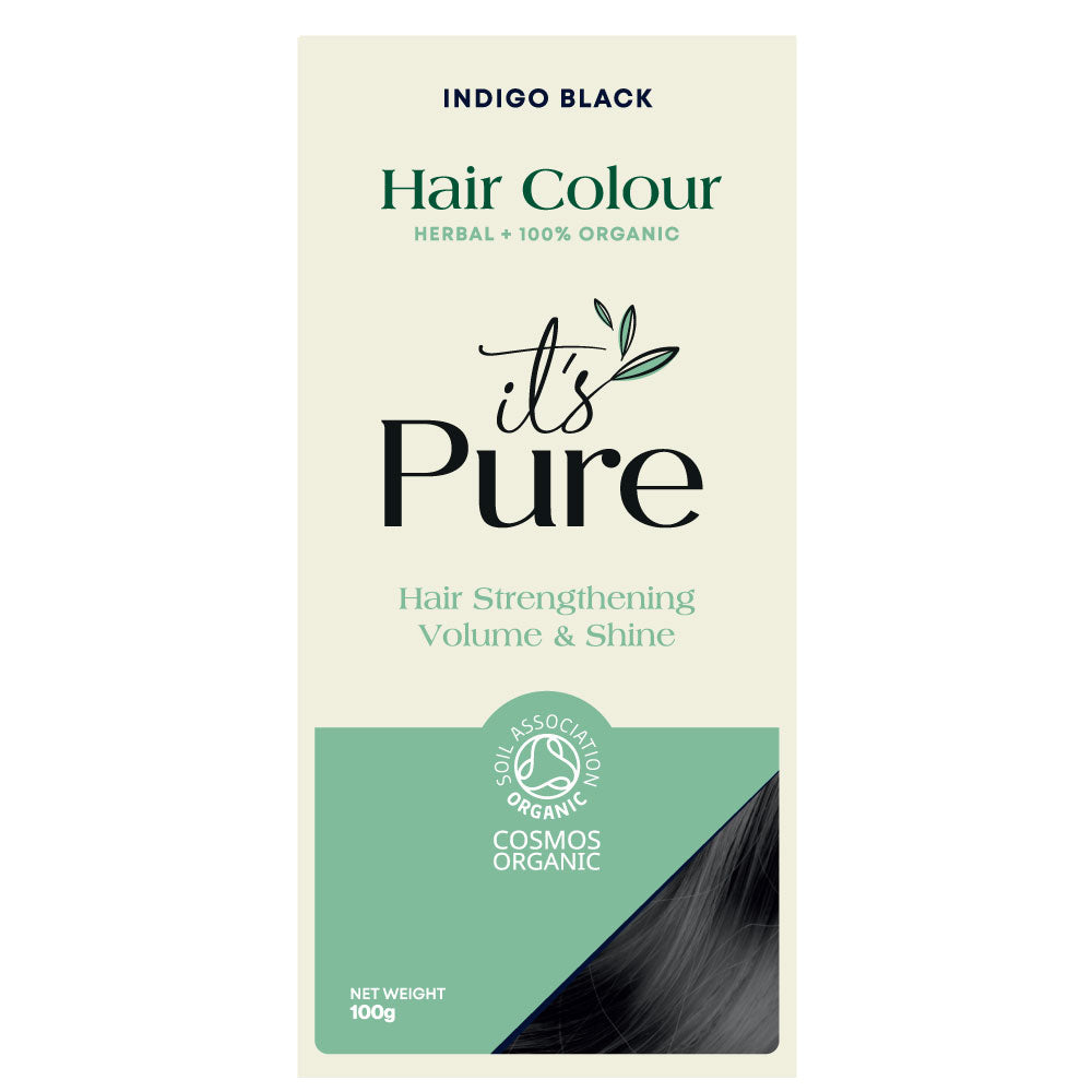 It's Pure Herbal Hair Colour Indigo Black