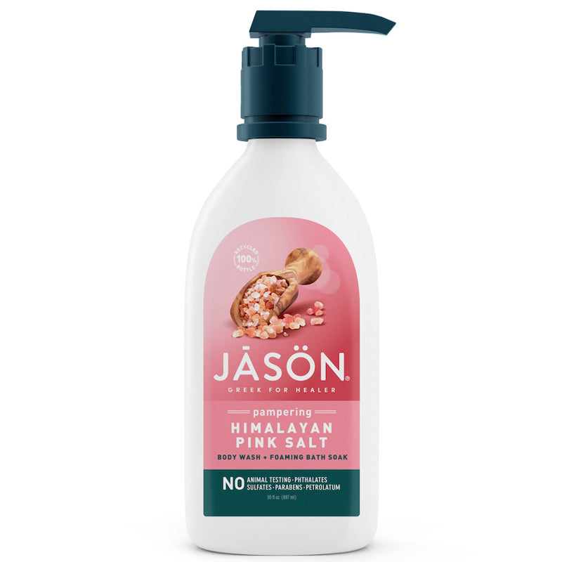 Jason Pampering Himalayan Pink Salt Body Wash &amp; Foaming Bath Soak