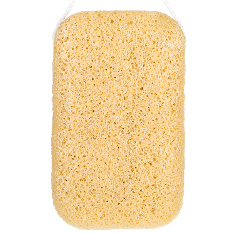 Konjac Sponge Body Sponge Yellow Clay