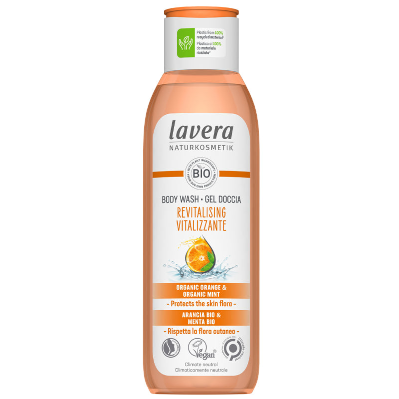 Lavera Revitalising Body Wash with Organic Orange & Organic Mint