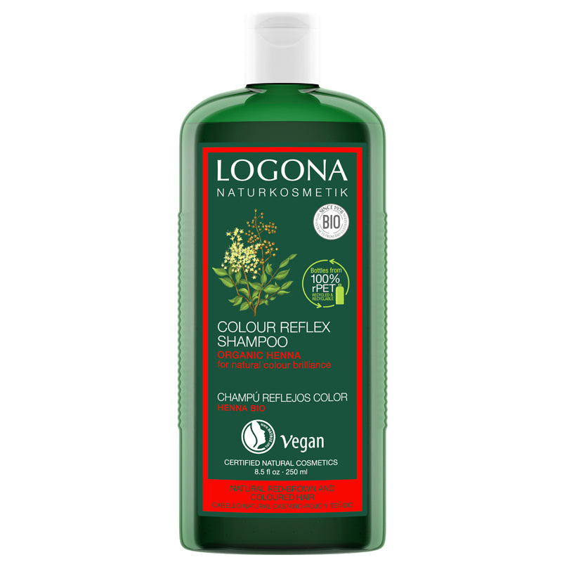 Logona Colour Reflex Shampoo Organic Henna 250ml