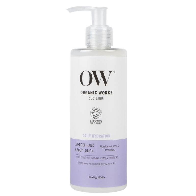 Organic Works Lavender Hand &amp; Body Lotion