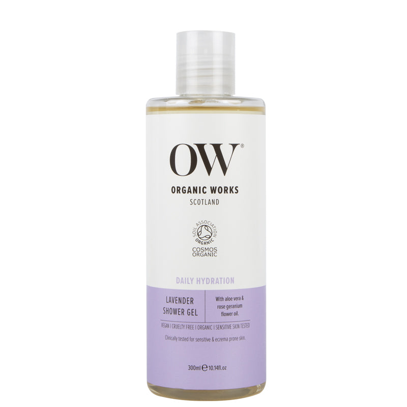 Organic Works Lavender Shower Gel 300ml