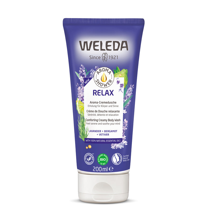 Weleda Aroma Shower Relax Comforting Creamy Body Wash