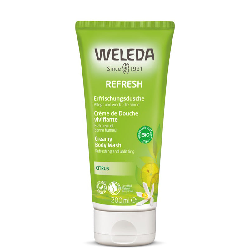 Weleda Refresh Citrus Creamy Body Wash