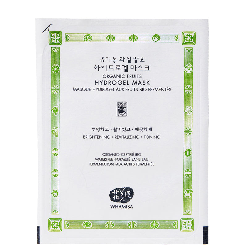 Whamisa Organic Fruits Hydrogel Mask