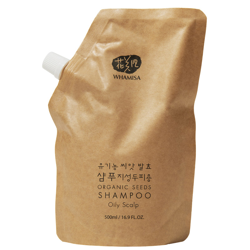 Whamisa Organic Seeds Shampoo Oily Scalp Refill