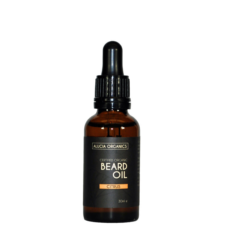 Alucia Organics Certified Organic Beard Oil Citrus