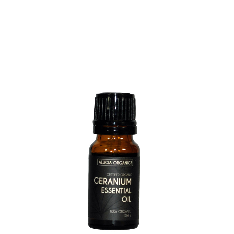 Alucia Organics Certified Organic Geranium Essential Oil
