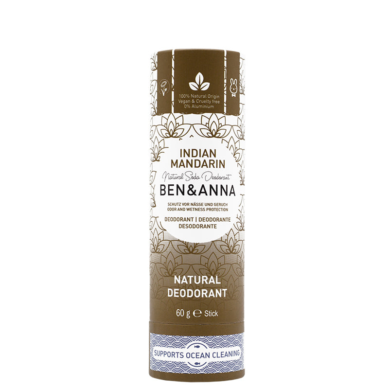 Ben &amp; Anna Natural Soda Deodorant Indian Mandarine