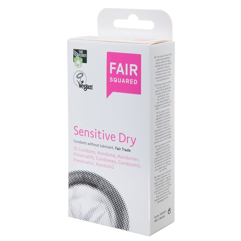 Fair Squared Condoms Sensitive Dry