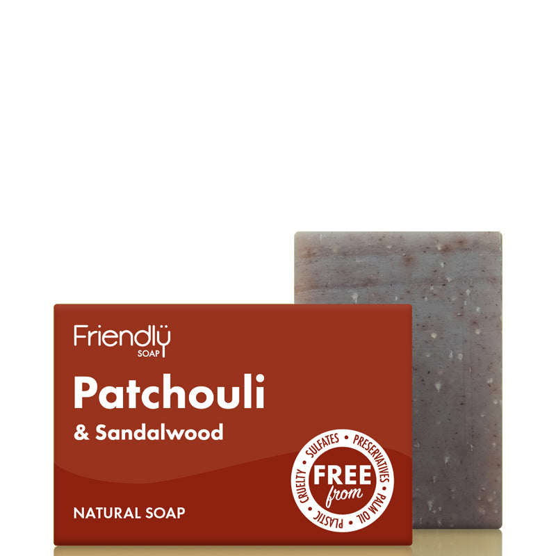Friendly Soap Patchouli & Sandalwood Soap Bar