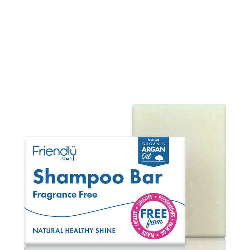 Friendly Soap Shampoo Bar Fragrance Free