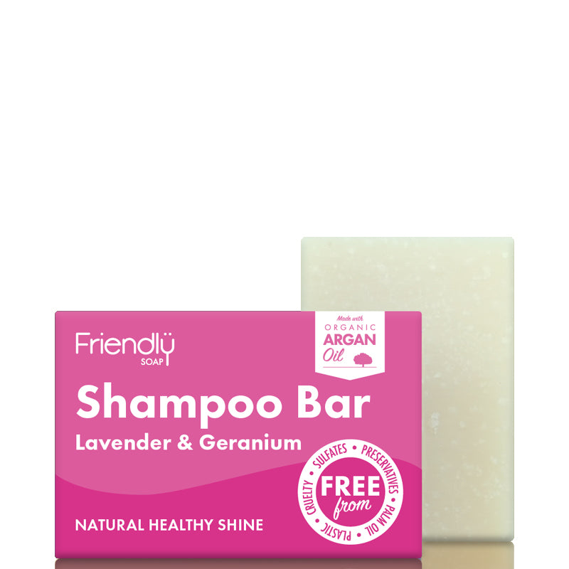 Friendly Soap Shampoo Bar Lavender &amp; Geranium