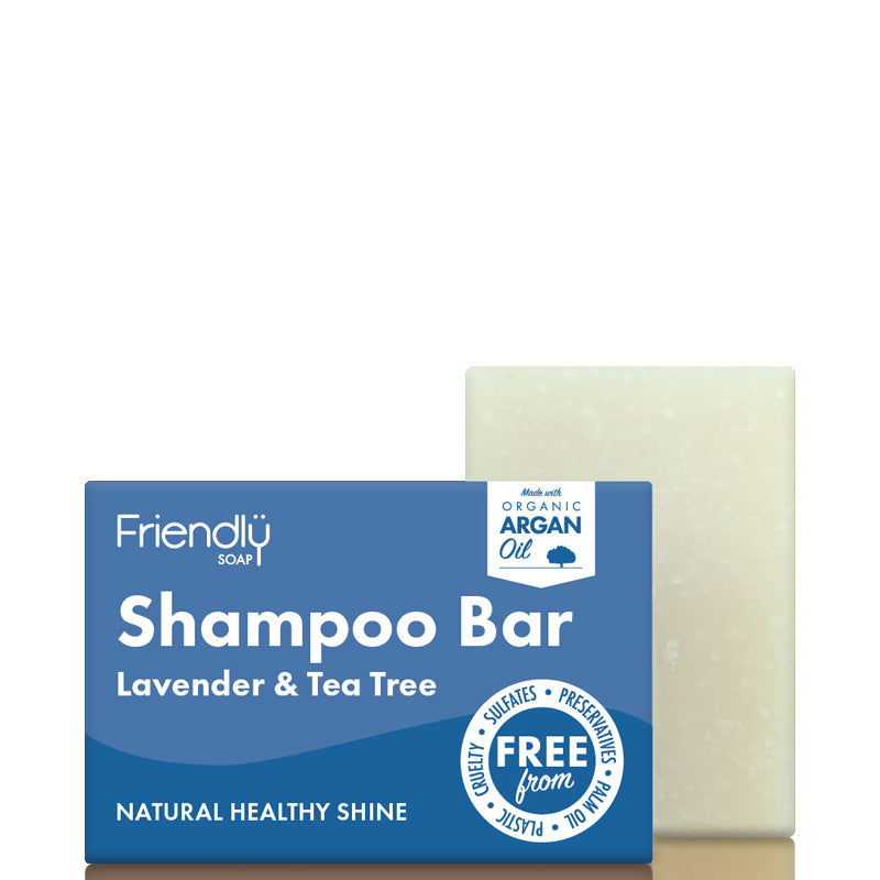 Friendly Soap Shampoo Bar Lavender &amp; Tea Tree