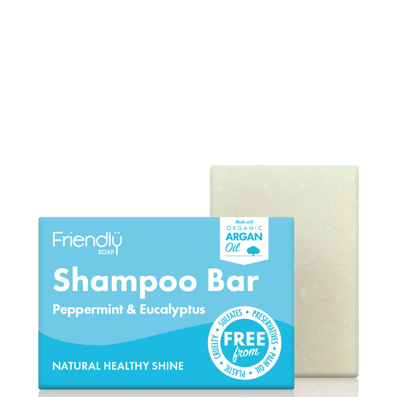 Friendly Soap Shampoo Bar Peppermint &amp; Eucalyptus