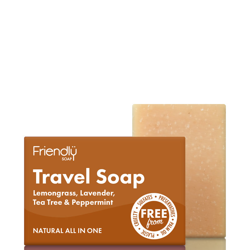 Friendly Soap Travel Soap Bar Hair &amp; Body