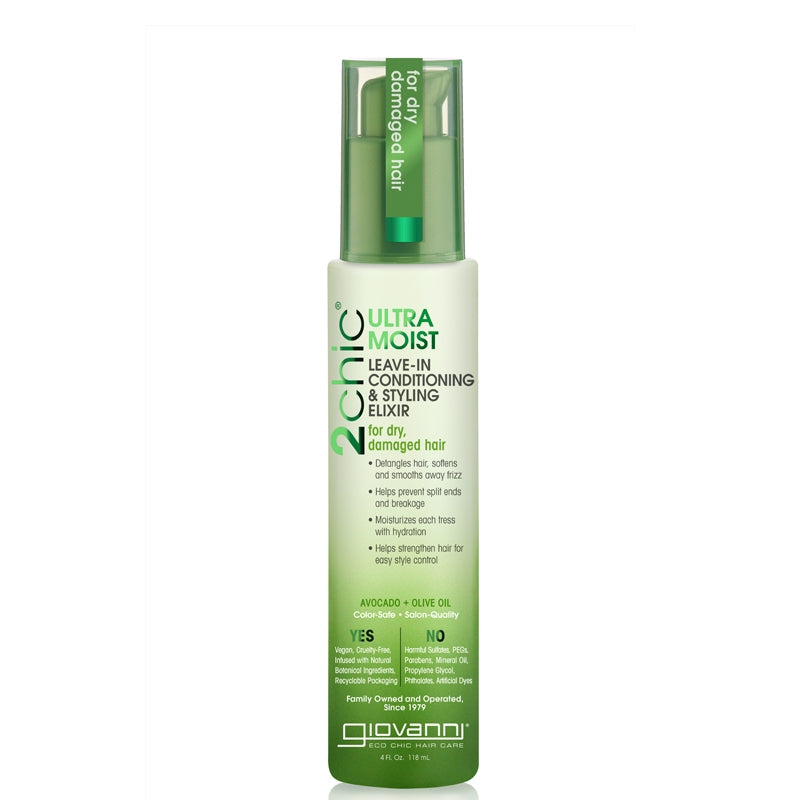 Giovanni 2chic Ultra-Moist Leave-In Conditioning &amp; Styling Elixir